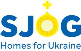 SJOG Homes for Ukraine Logo